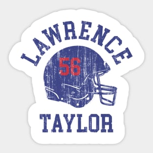 Lawrence Taylor New York G Helmet Font Sticker